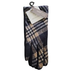 Plaid Smart Touch Gloves